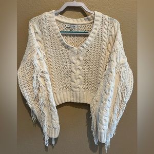 Cropped Bulky Sweater